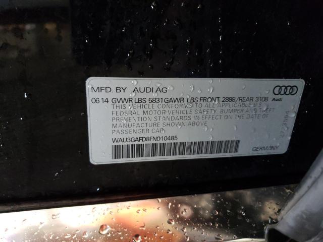 2015 AUDI A8 L QUATT - WAU3GAFD8FN010485