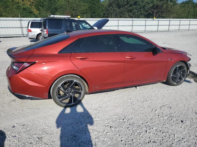 Vin: kmhlr4afxnu309919, lot: 44944745, hyundai elantra n line 20223