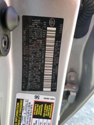 2021 TOYOTA CAMRY LE - 4T1C11BK5MU023671