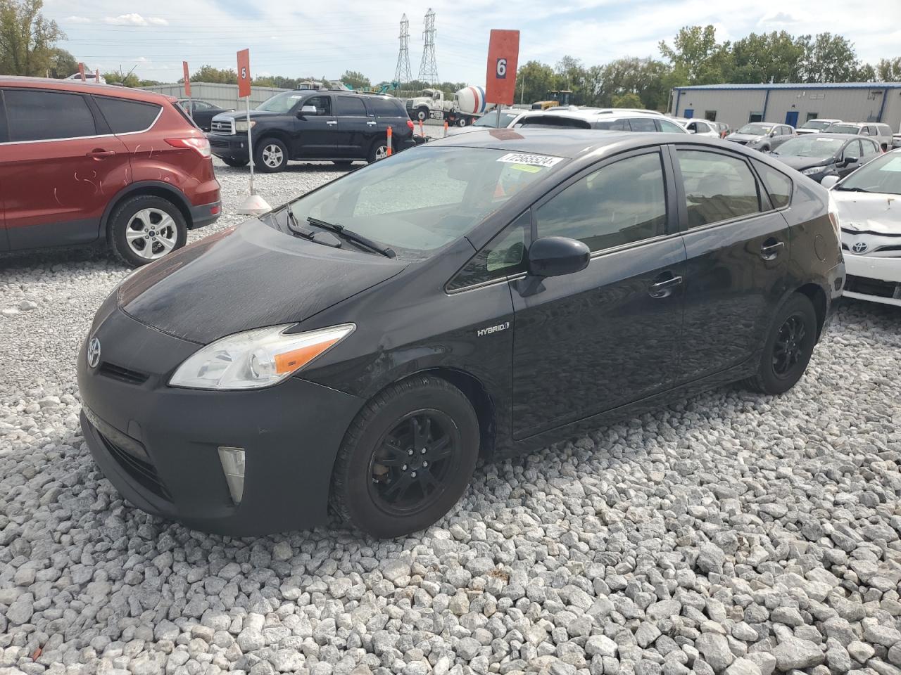 Lot #2876299610 2015 TOYOTA PRIUS