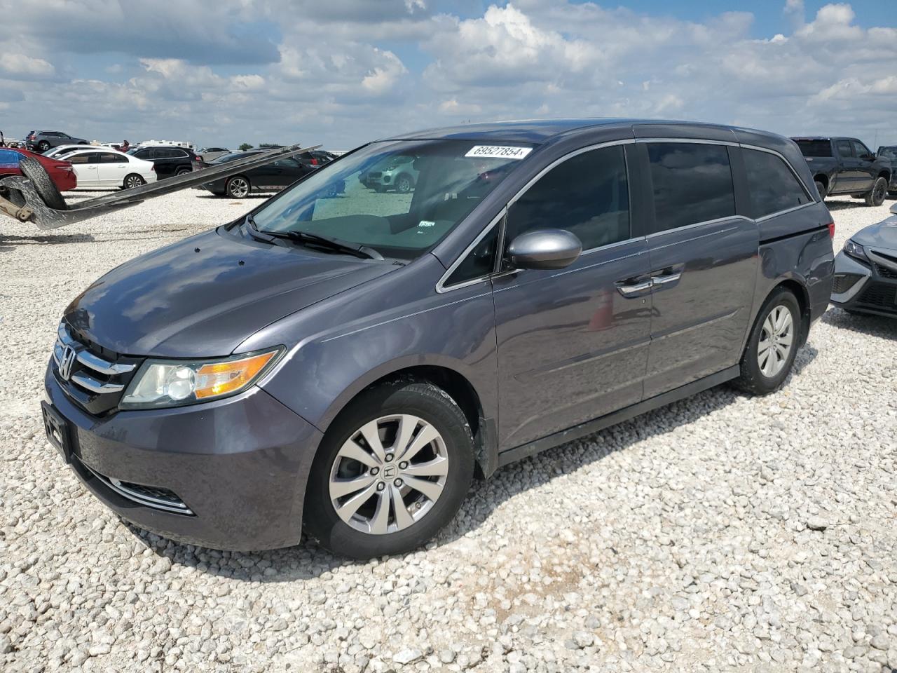 Lot #2881980224 2015 HONDA ODYSSEY EX