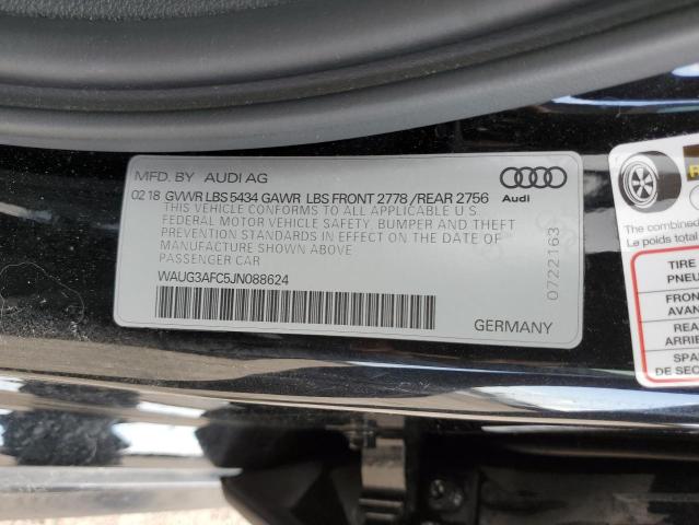 2018 AUDI A6 PREMIUM - WAUG3AFC5JN088624