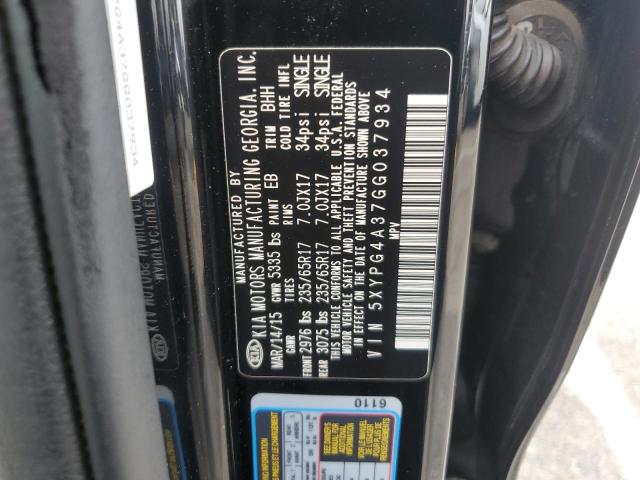 2016 KIA SORENTO LX - 5XYPG4A37GG037934