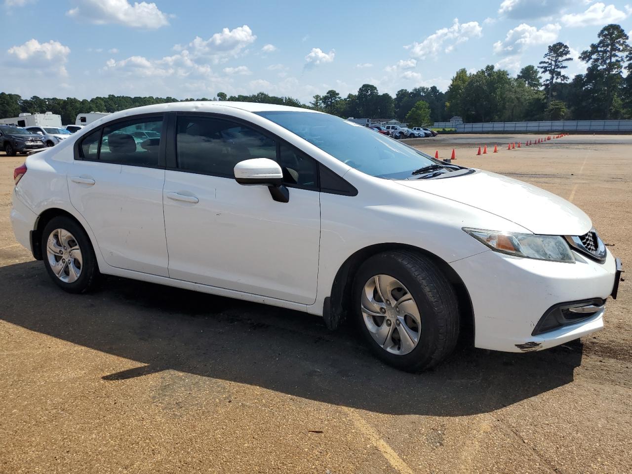 Lot #3034269061 2014 HONDA CIVIC LX