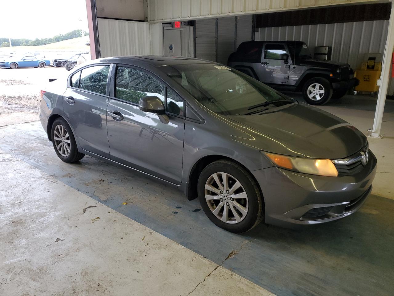 Lot #2907464055 2012 HONDA CIVIC EX