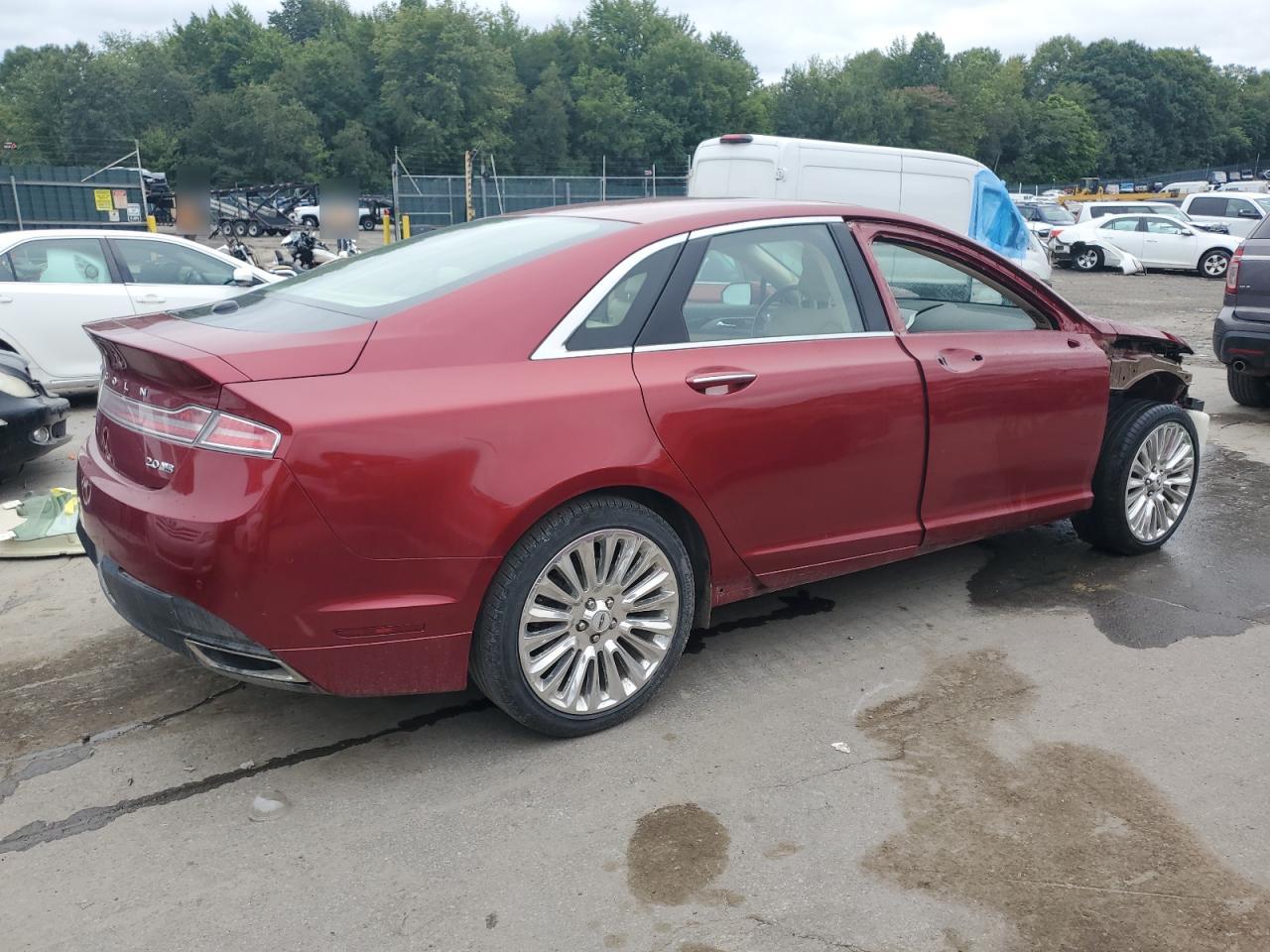 Lot #3033337823 2013 LINCOLN MKZ