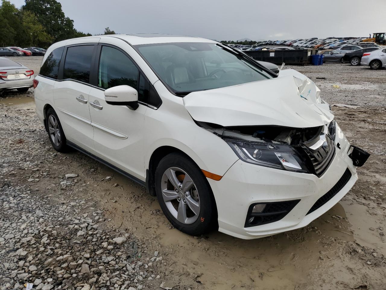 Lot #2921360872 2018 HONDA ODYSSEY EX