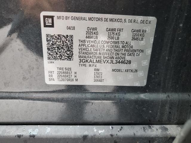 2018 GMC TERRAIN SL - 3GKALMEVXJL344628