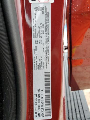 2024 RAM 1500 LARAM - 1C6SRFJT0RN167783