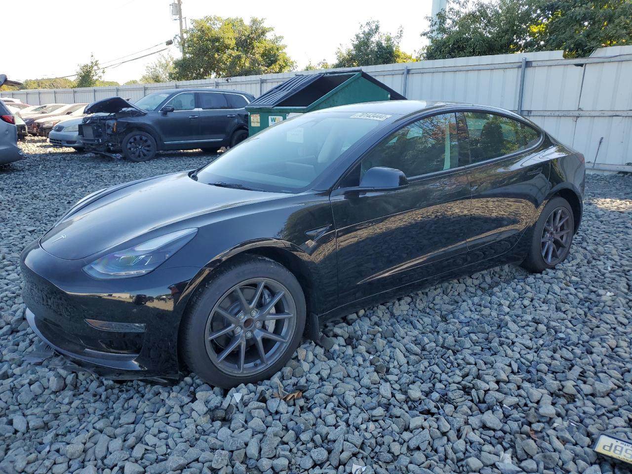 Lot #2961783959 2023 TESLA MODEL 3