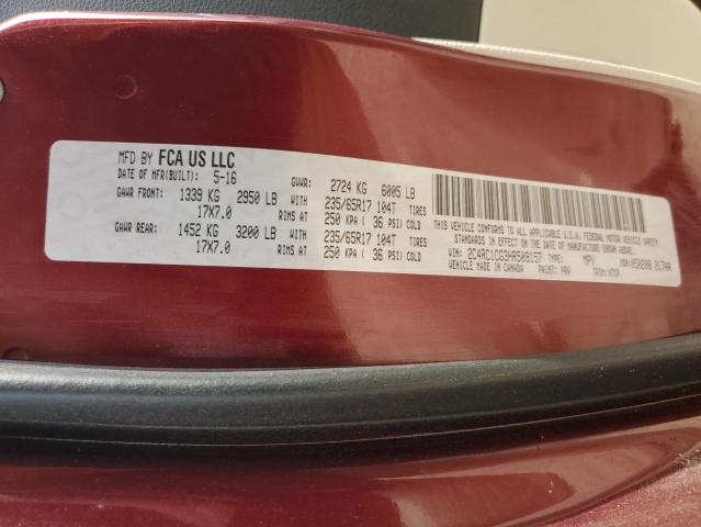 2017 CHRYSLER PACIFICA L - 2C4RC1CG3HR509157