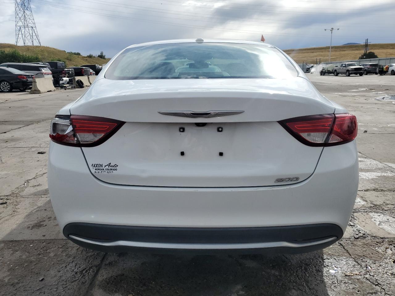 Lot #2891176173 2015 CHRYSLER 200 LIMITE