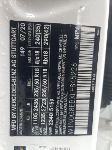 2020 MERCEDES-BENZ GLC 300 4M - W1N0G8EBXLF845226