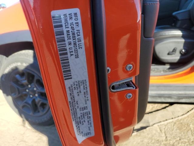 2021 JEEP CHEROKEE T - 1C4PJMBX1MD122720