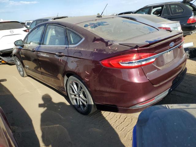 VIN 3FA6P0LU8HR230309 2017 Ford Fusion, Se Hybrid no.2