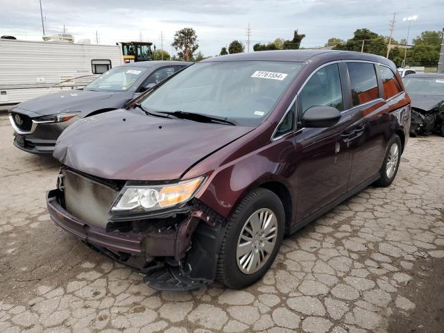 VIN 5FNRL5H29EB067741 2014 Honda Odyssey, LX no.1