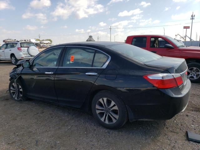 HONDA ACCORD LX 2015 black  gas 1HGCR2F38FA212682 photo #3