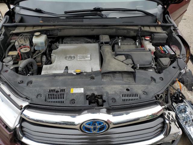 VIN 5TDDCRFH0FS009944 2015 Toyota Highlander, Hybri... no.12