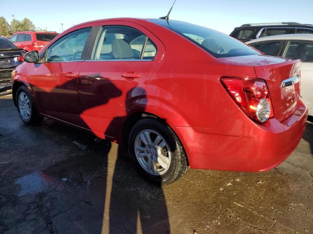 CHEVROLET SONIC LT 2014 red  gas 1G1JC5SHXE4227409 photo #3