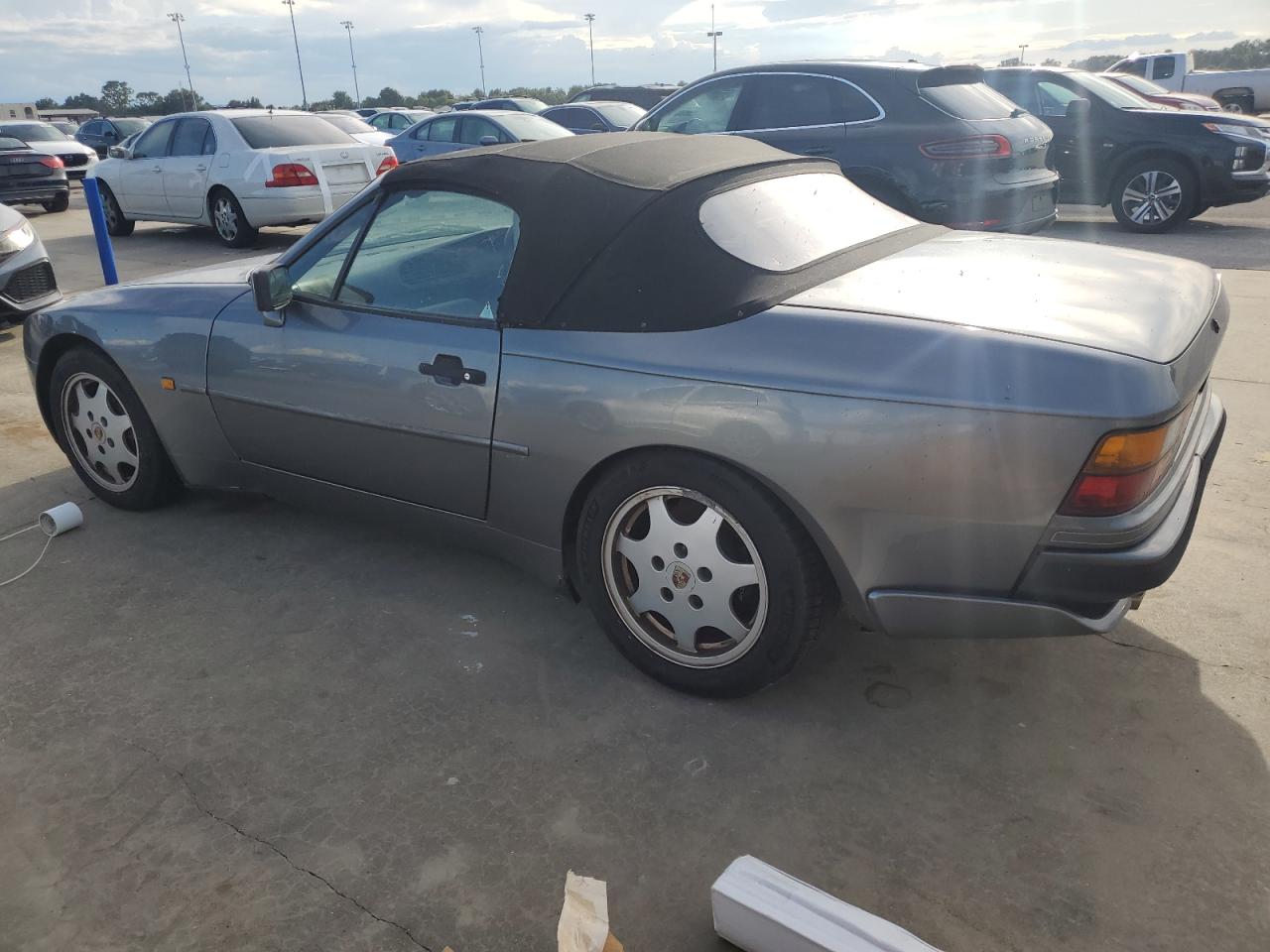 PORSCHE 944 1991 silver   WP0ZZZ94ZLN431804 photo #3