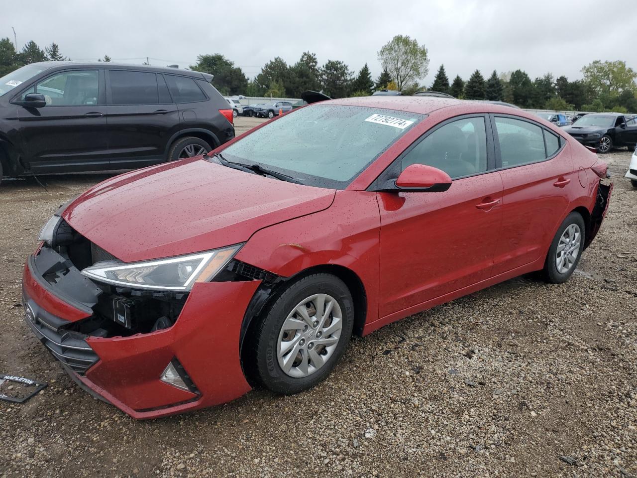 Lot #2923877889 2020 HYUNDAI ELANTRA SE