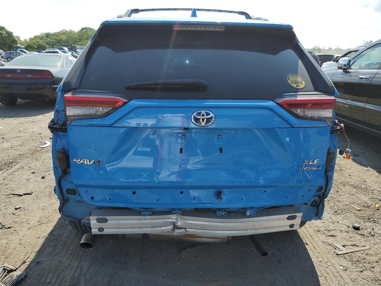 Lot #2921636135 2021 TOYOTA RAV4 XLE