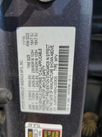 2017 HONDA CR-V EXL - 5J6RW1H85HL000635