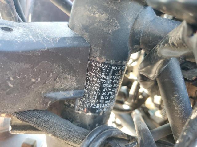 2021 KAWASAKI EX650 M - ML5EXEM14MDA38070