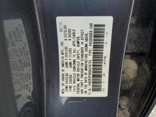 VIN 1HGCR3F99DA038726 2013 Honda Accord, Touring no.12