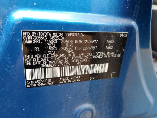 2018 TOYOTA RAV4 ADVEN - JTMWFREV7JJ742327