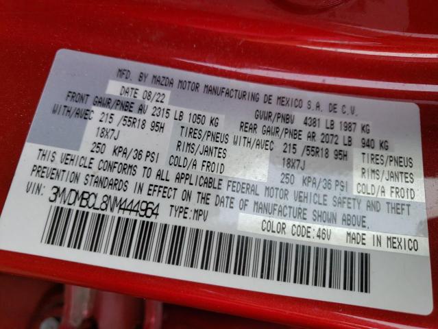 2022 MAZDA CX-30 PREF - 3MVDMBCL8NM444964