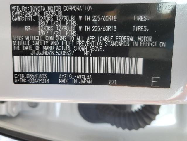 2020 LEXUS NX 300H - JTJGJRDZ8L5008327