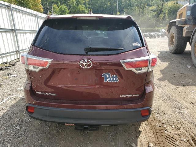 VIN 5TDDKRFH8ES048931 2014 Toyota Highlander, Limited no.6