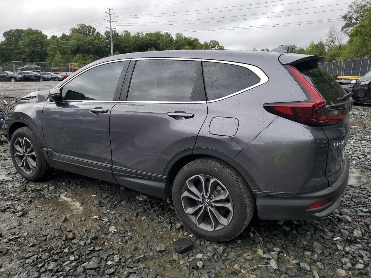 Lot #2952610167 2021 HONDA CR-V EXL