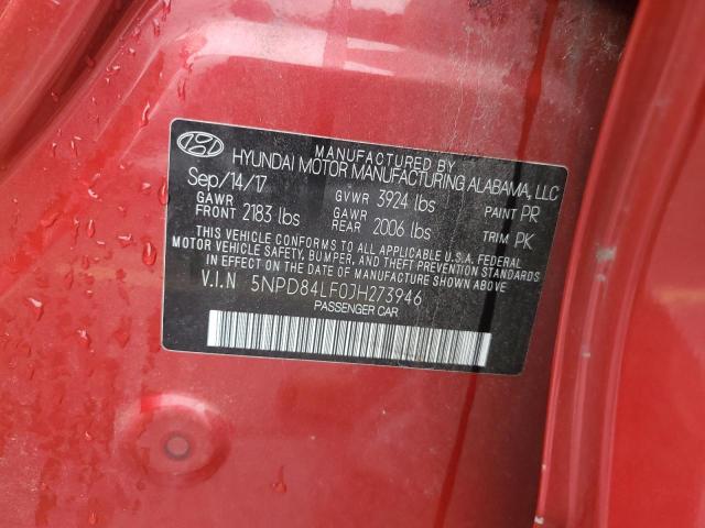 2018 HYUNDAI ELANTRA SE - 5NPD84LF0JH273946