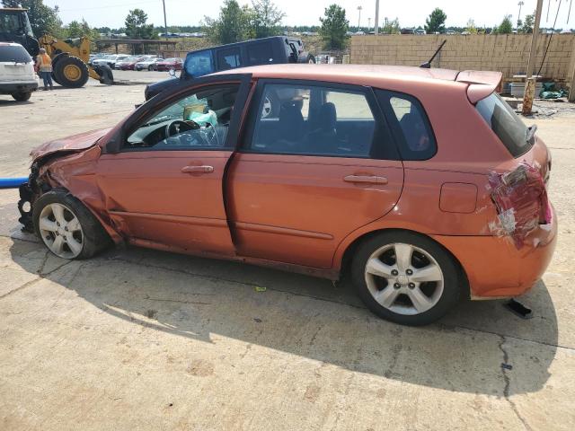 KIA SPECTRA5 5 2008 orange  gas KNAFE161385014276 photo #3