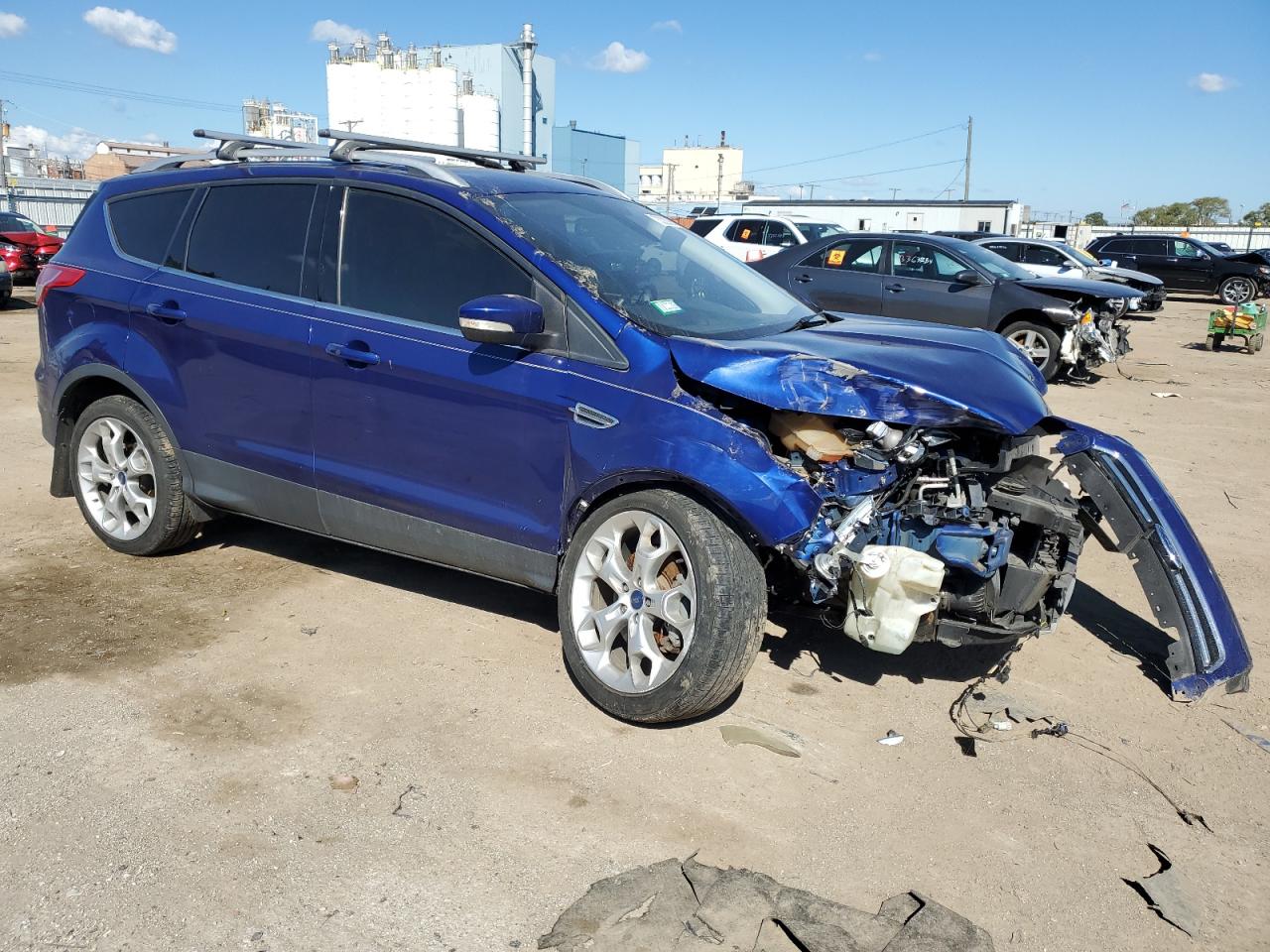 Lot #3026002947 2013 FORD ESCAPE TIT