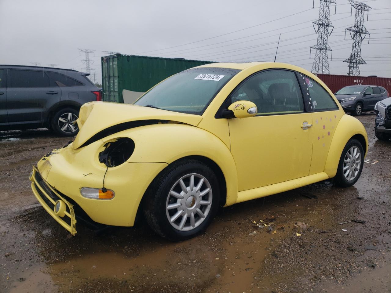 Lot #2926247508 2005 VOLKSWAGEN NEW BEETLE