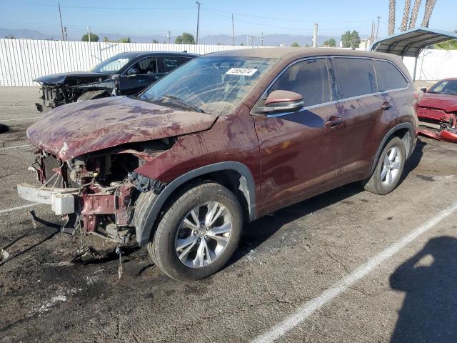 Vin: 5tdzkrfhxes026516, lot: 72654574, toyota highlander le 2014 img_1