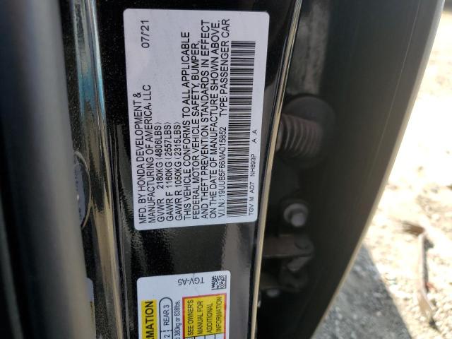 VIN 19UUB5F66MA015852 2021 Acura TLX, Advance no.12