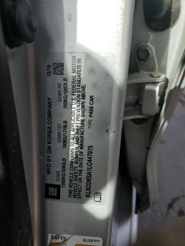 2020 CHEVROLET SPARK 1LT - KL8CD6SA1LC447975