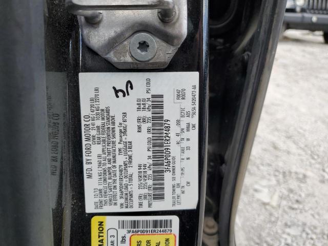 VIN 3FA6P0D91ER244879 2014 Ford Fusion, Titanium no.12