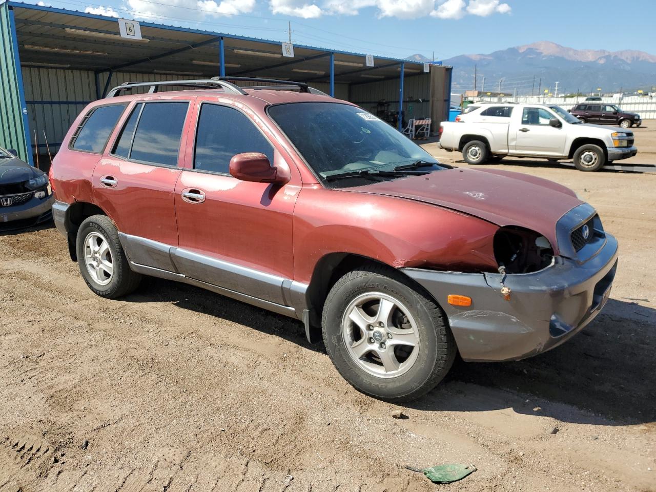 Lot #2923727596 2002 HYUNDAI SANTA FE G