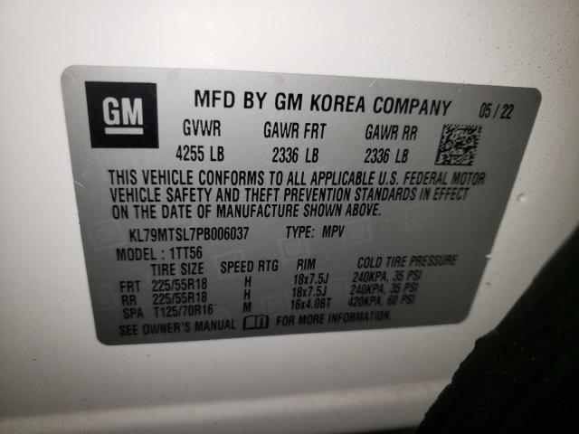 2023 CHEVROLET TRAILBLAZE - KL79MTSL7PB006037