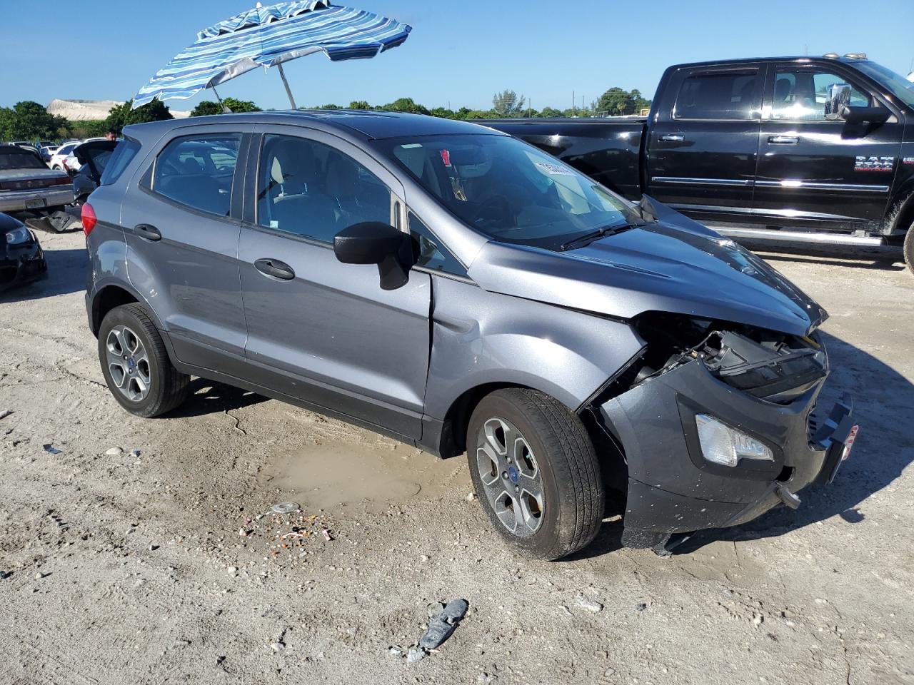 Lot #2906988141 2021 FORD ECOSPORT S