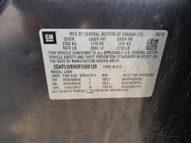 2015 GMC TERRAIN SL - 2GKFLWEK8F6388128
