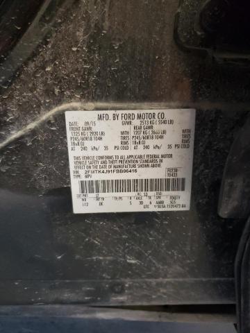 2015 FORD EDGE SEL - 2FMTK4J91FBB96416