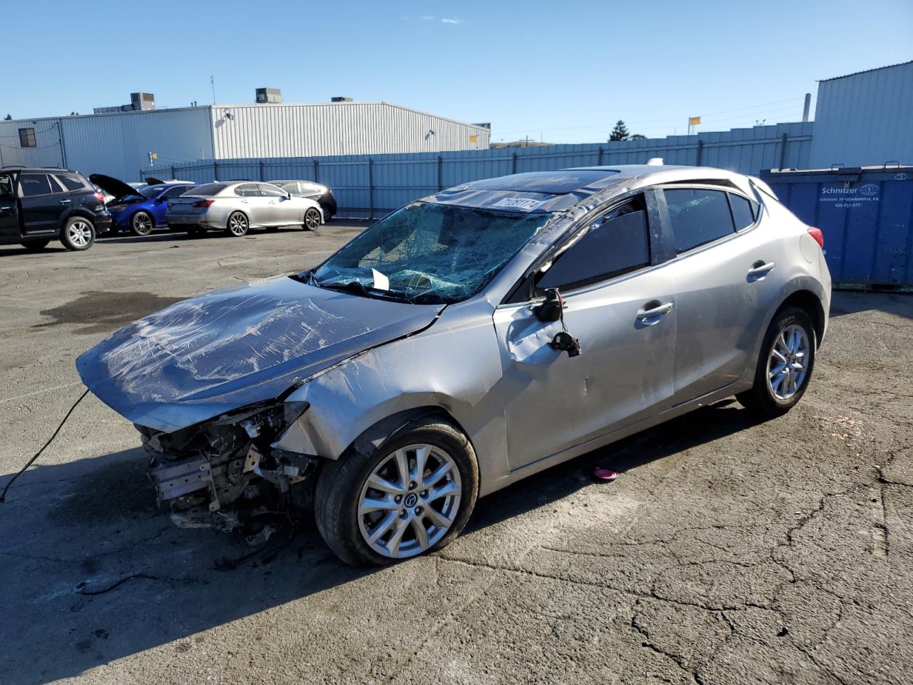 Lot #2991786142 2015 MAZDA 3 GRAND TO