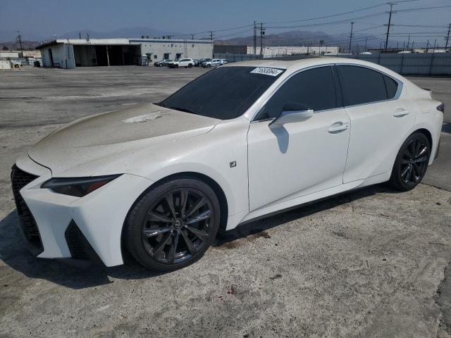 LEXUS IS 350 F S 2021 white  gas JTHGZ1B24M5042929 photo #1