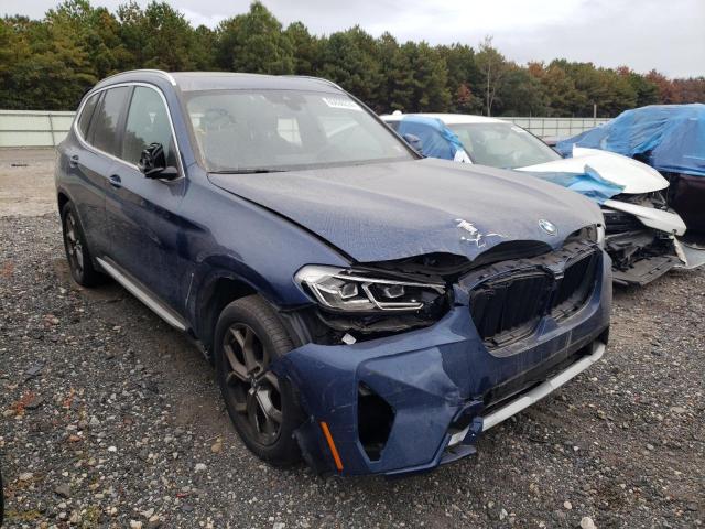 VIN 5UX53DP06N9K59054 2022 BMW X3, Xdrive30I no.4